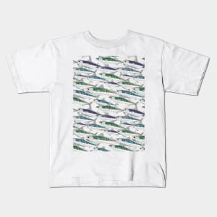 School of Mackerel Kids T-Shirt